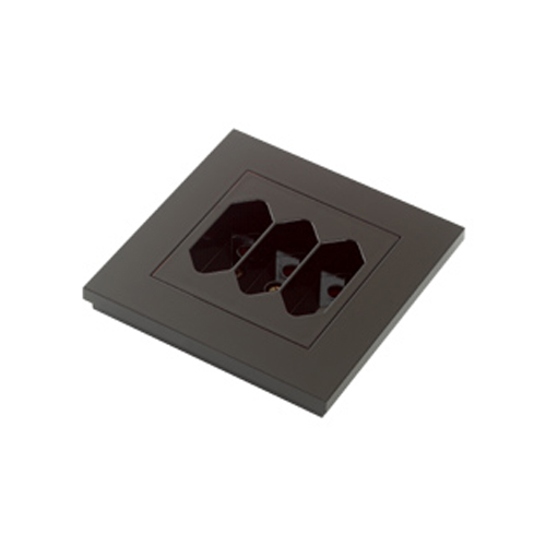 Stikkontakt Elko Plus 3-Veis Euro