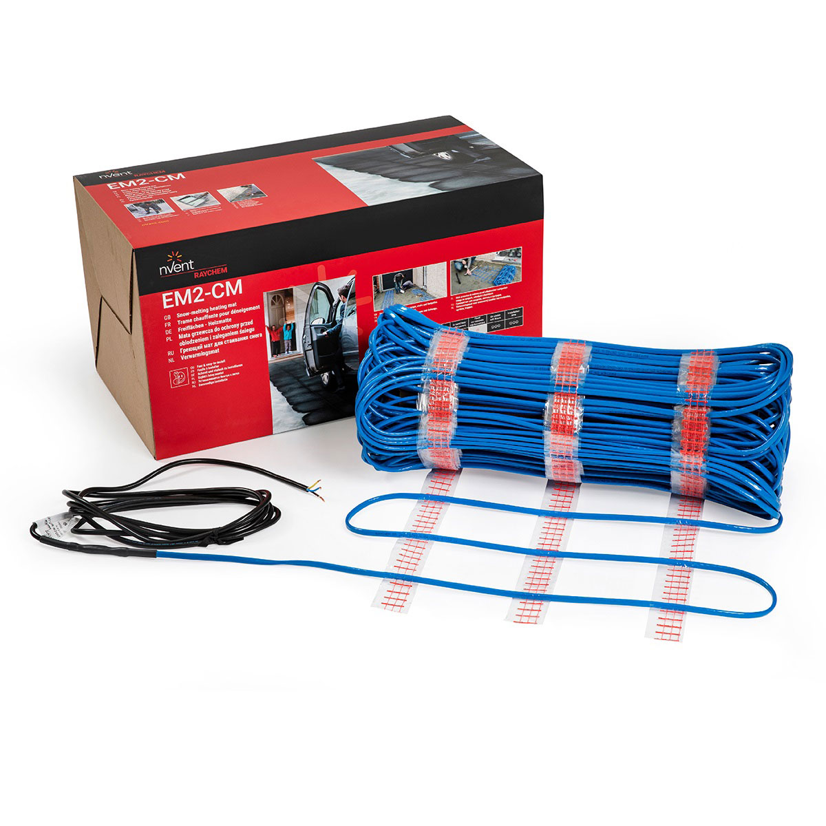 Värmekabelmatta EM2-CM-Mat 4m, 2,4m2