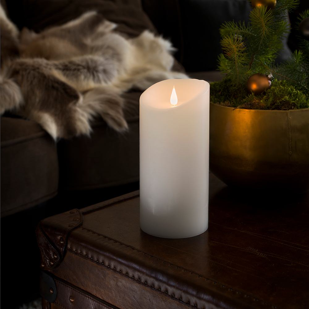 Vokslys Gnosjö Konstsmide Ø100 LED Timer