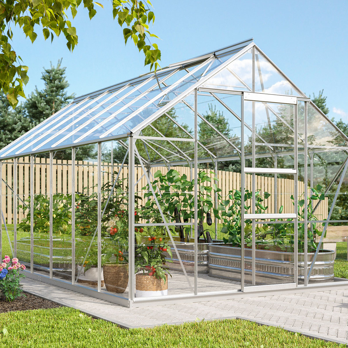 Drivhus Vitavia Merkur 11,5 kvm