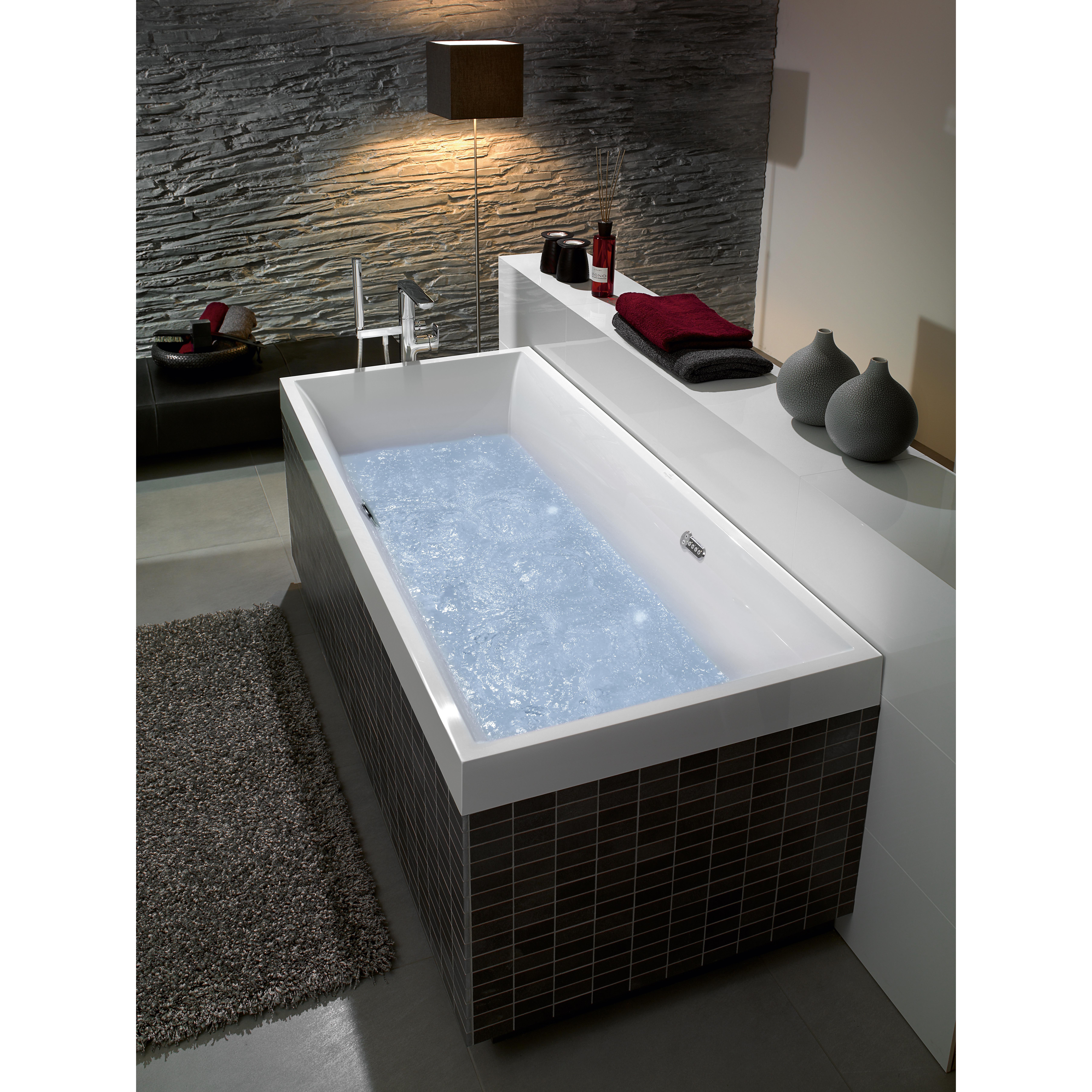 Inbyggnadsbadkar Villeroy & Boch Squaro Rektangulärt