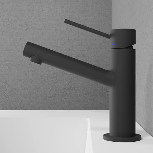 tvättställsblandare scandtap steel vector