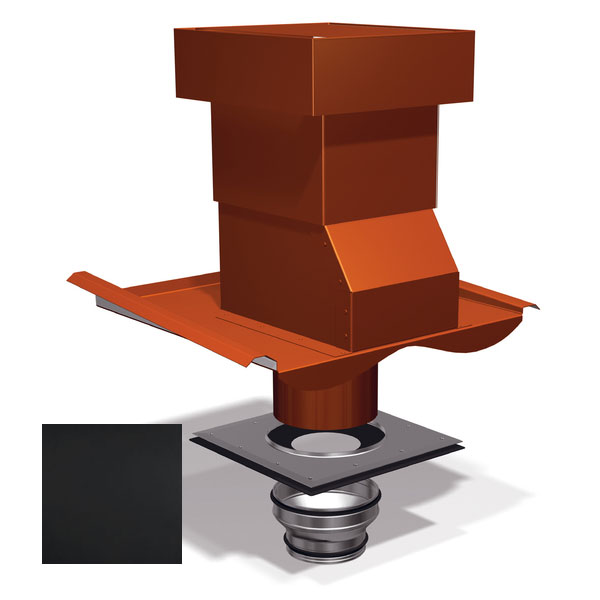 Ventilationshuv Benders Hansa Isolerad 1-kanal Svart