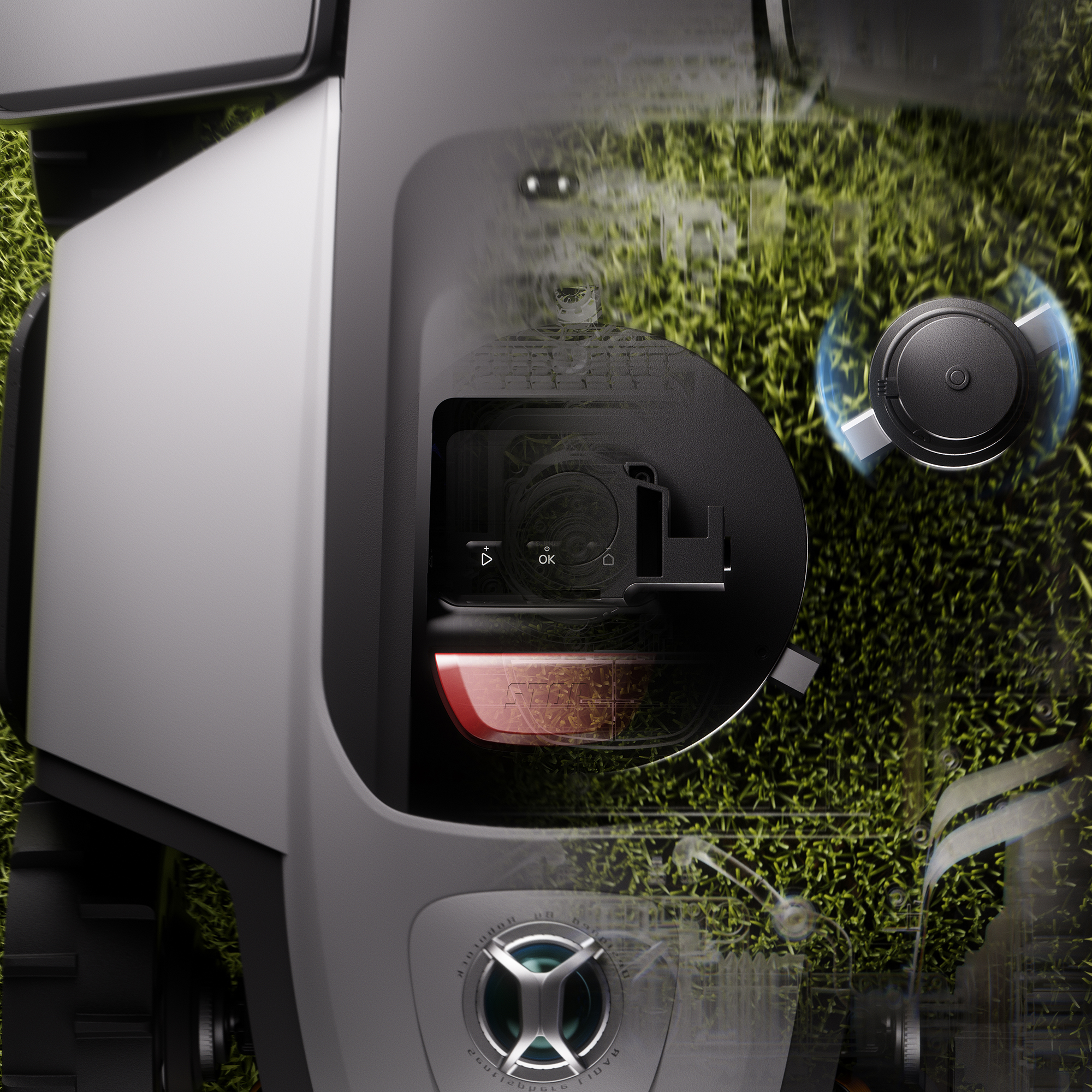 Robotgressklipper Roborock RockMow Z120 4WD LiDAR