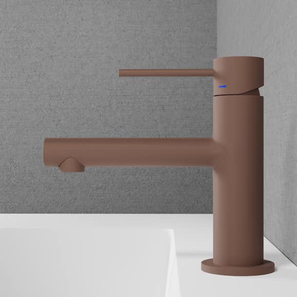 tvättställsblandare scandtap steel vertex