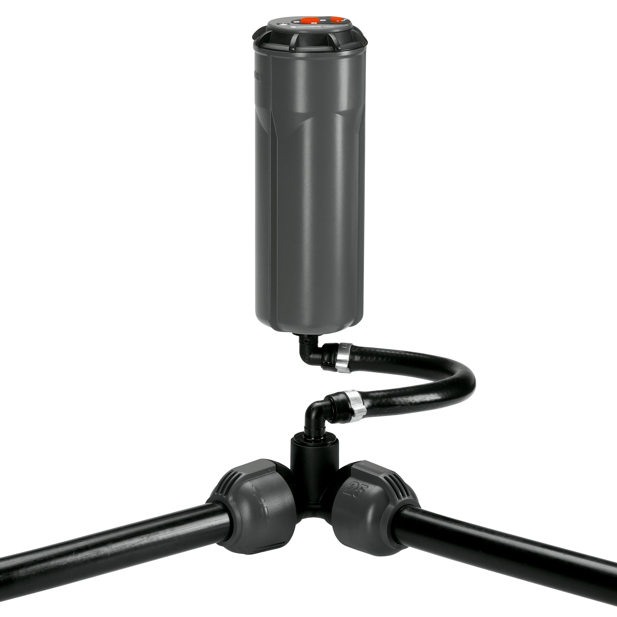 Vinklet L-skjøt Gardena 25 mm x G 3/4 Hunngjenger