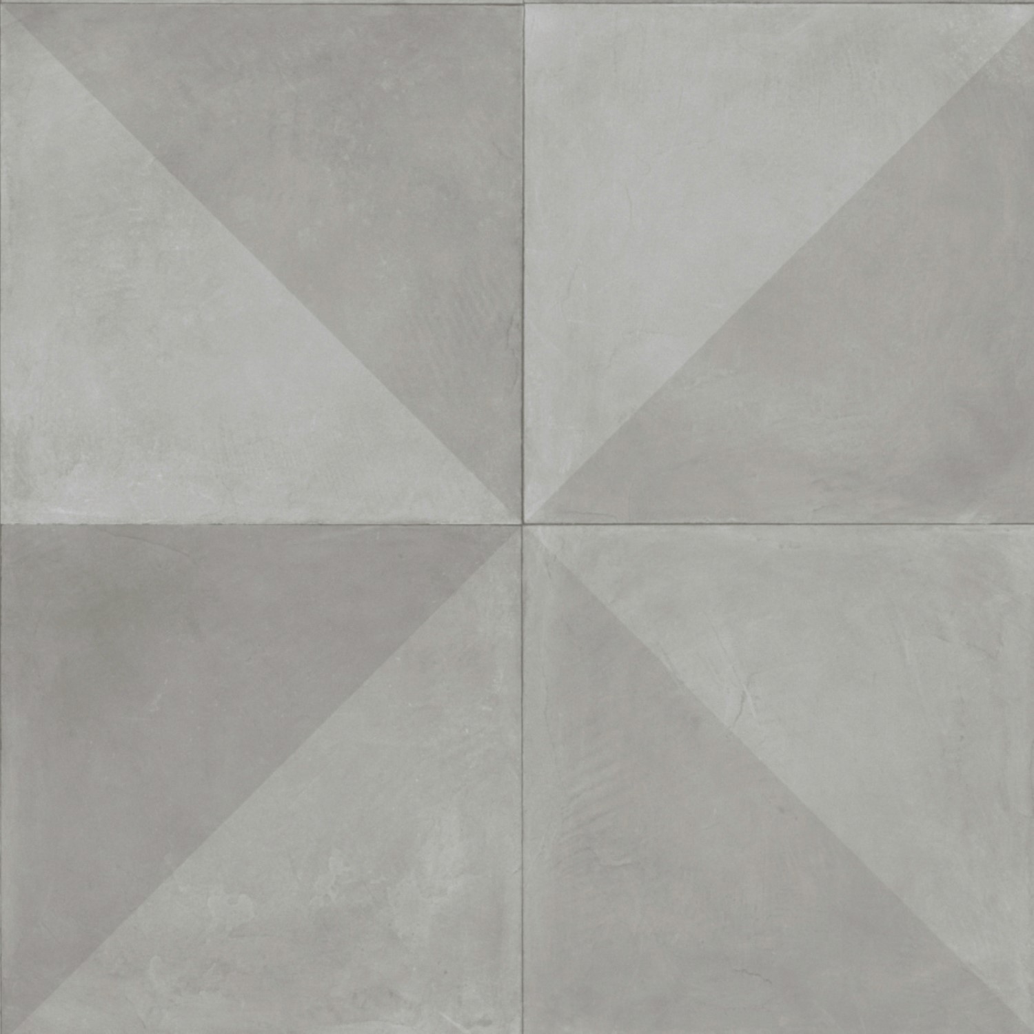 Vinylgolv Tarkett Extra Tile Diagonal Light Grey