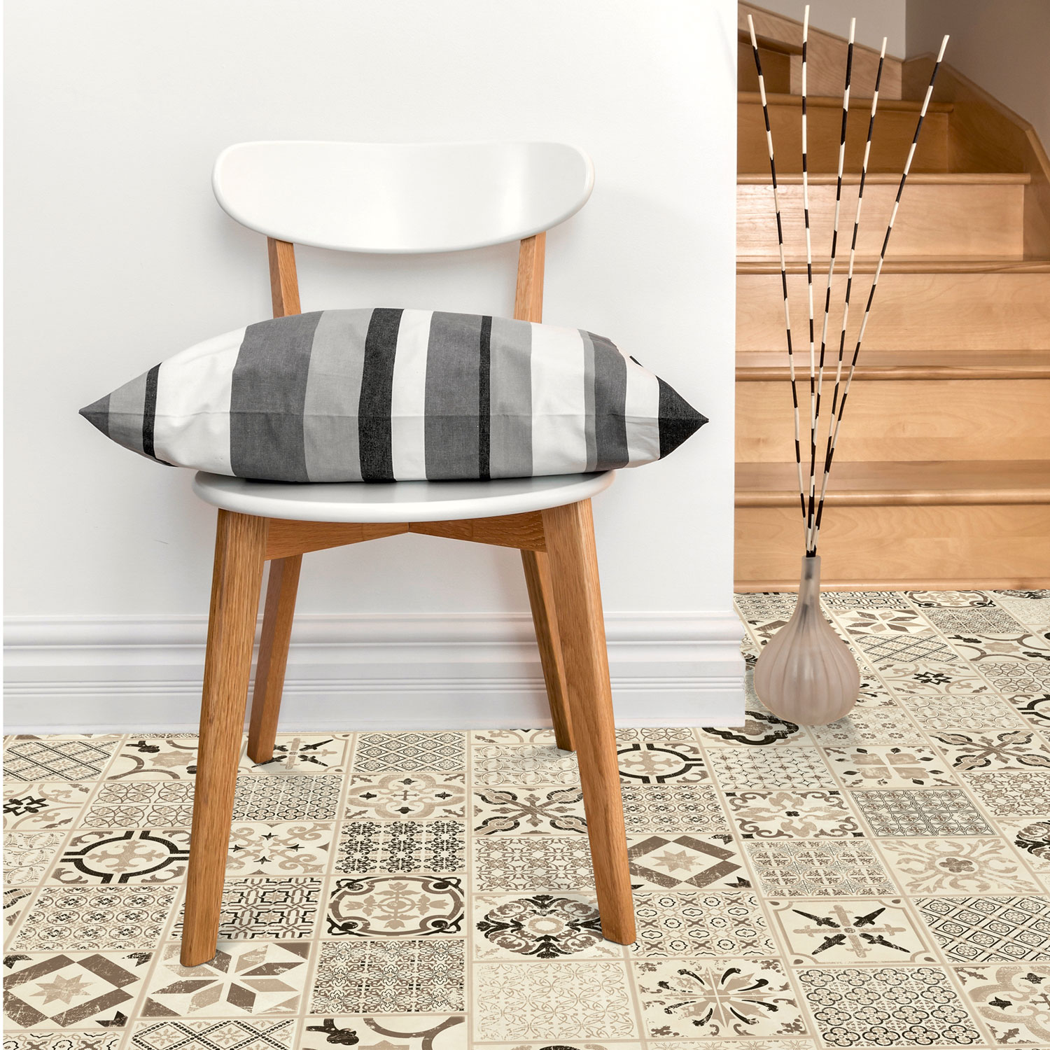 Vinylgolv Tarkett Starfloor 30 Retro Black White