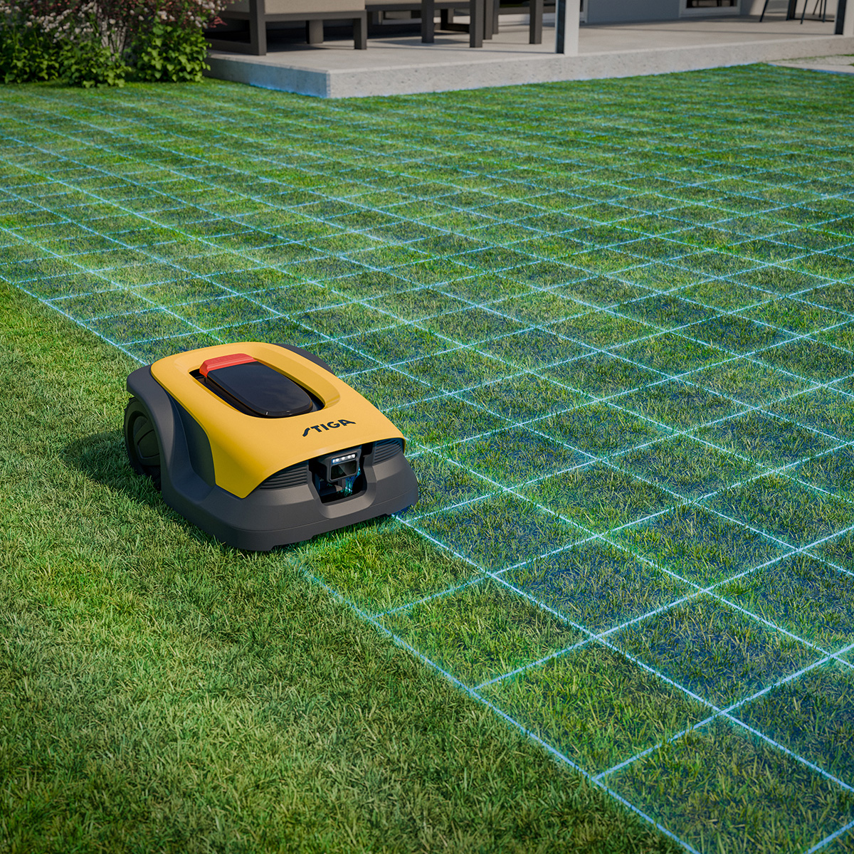 Robotgressklipper Stiga A 8V Uten Slynge