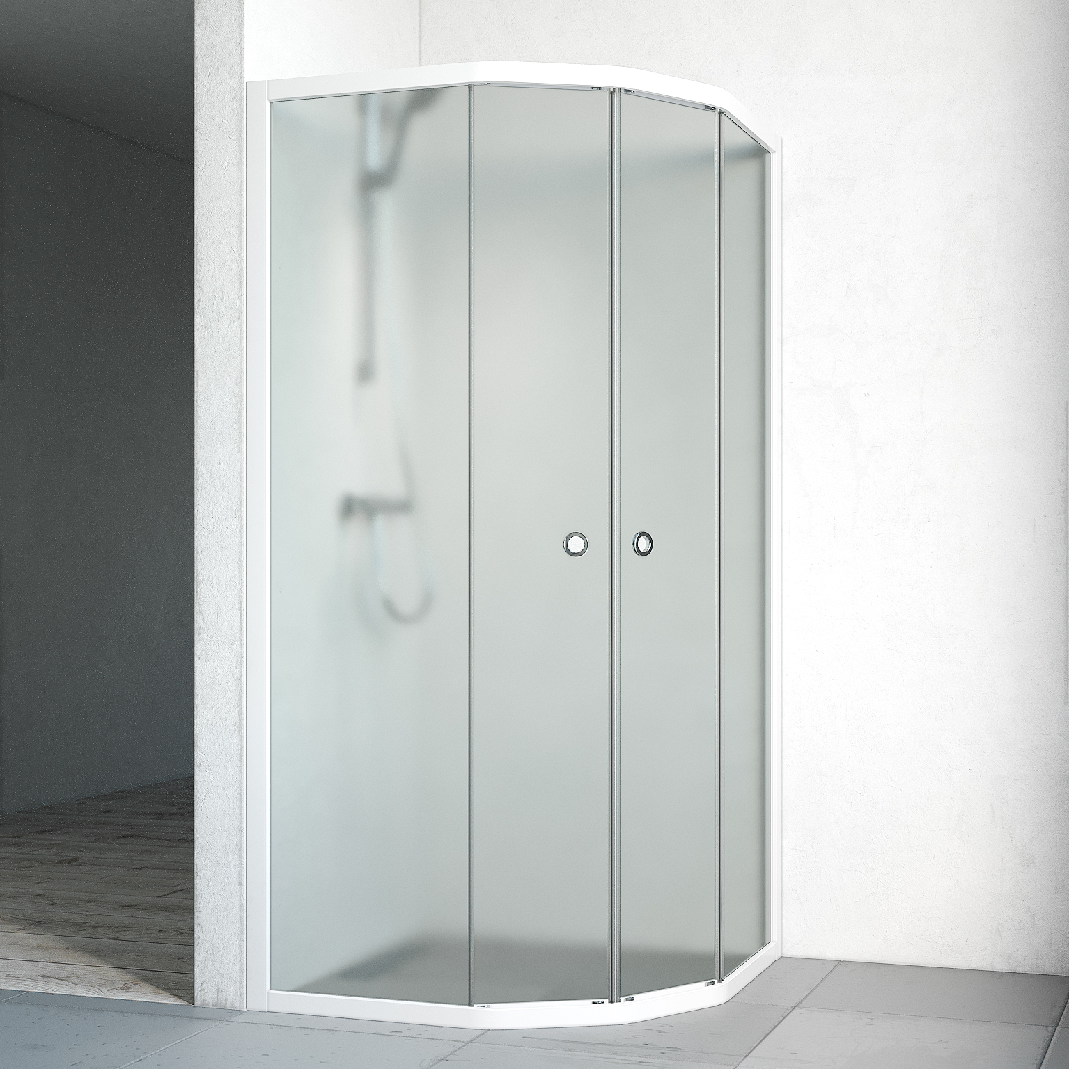 Duschhörn Macro Design Flow Semi | badrum - duschar - duschhorn | KakelKungen