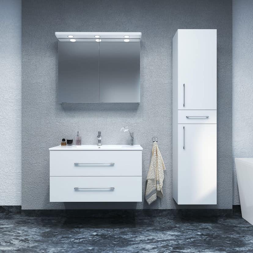 Möbelpaket Arredo Spirit 60 Vit Matt