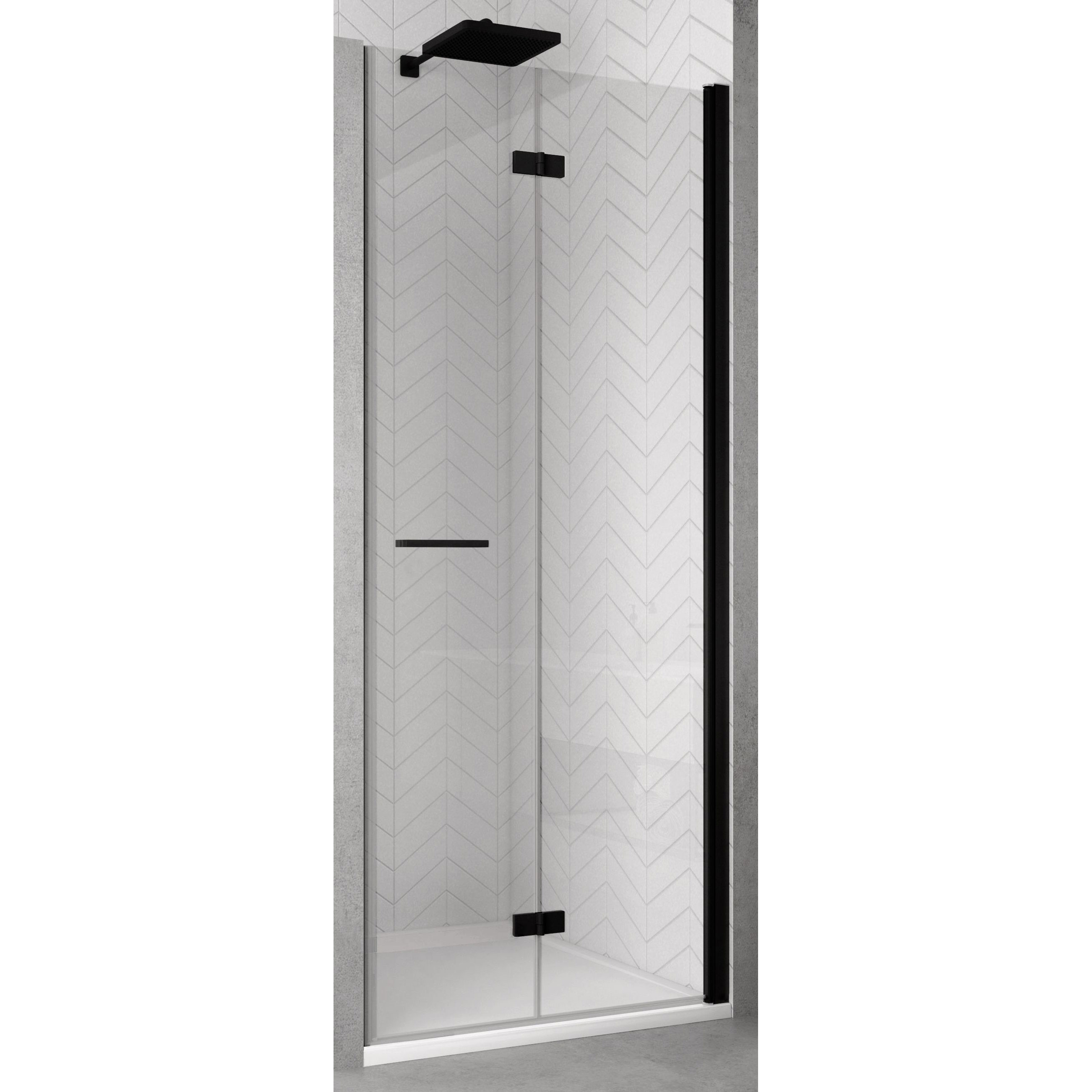 Duschdörr SanSwiss Solino Vikbar