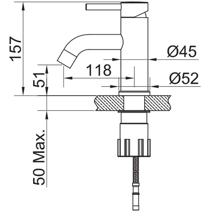 Blandarpaket Scandtap Steel Pleasure 2 med Accessoarer