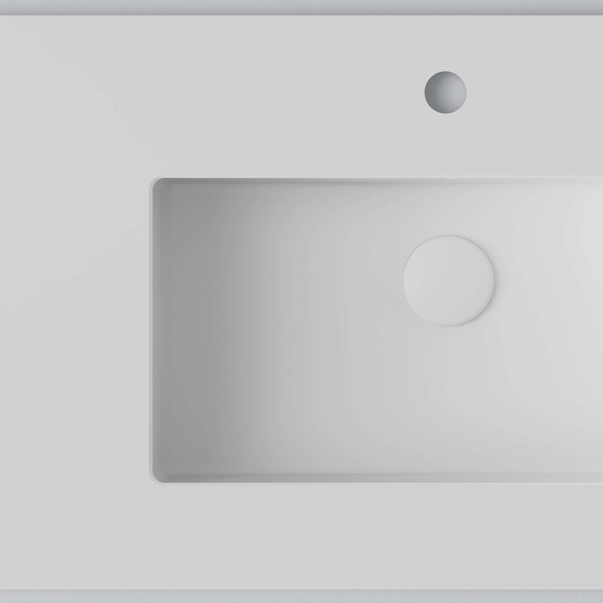 Bänkskiva INR Wave med 2 Tvättställ och hål för Blandare | badrum - badrumsmobler - tillbehor-badrumsmobler | KakelKungen