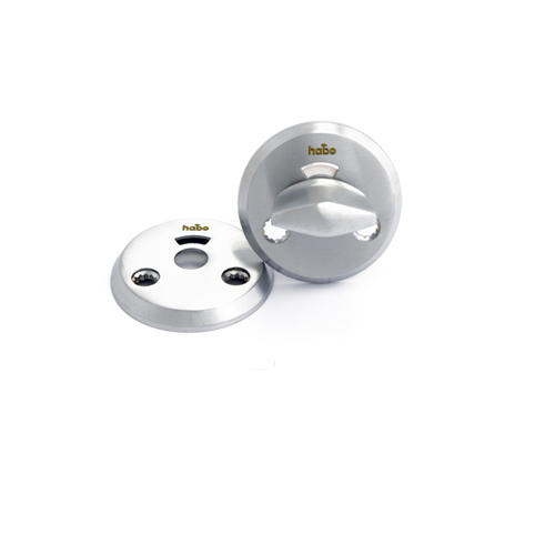 WC-beslag Bygg1 til Innerdør Børstet Krom