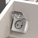 Eluttag Björbo Badrum Saxa för Spegelskåp och Kommod