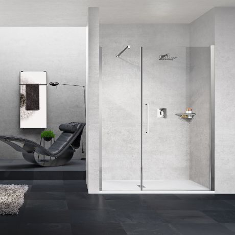 Slagdør Novellini Young 2.0 2P m/fastfelt på Linje