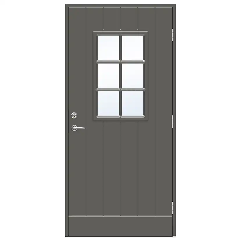 Ytterdør Swedoor Advance-Line Classic Bizet 90x200 Venstre NCS-S-7000-N ...