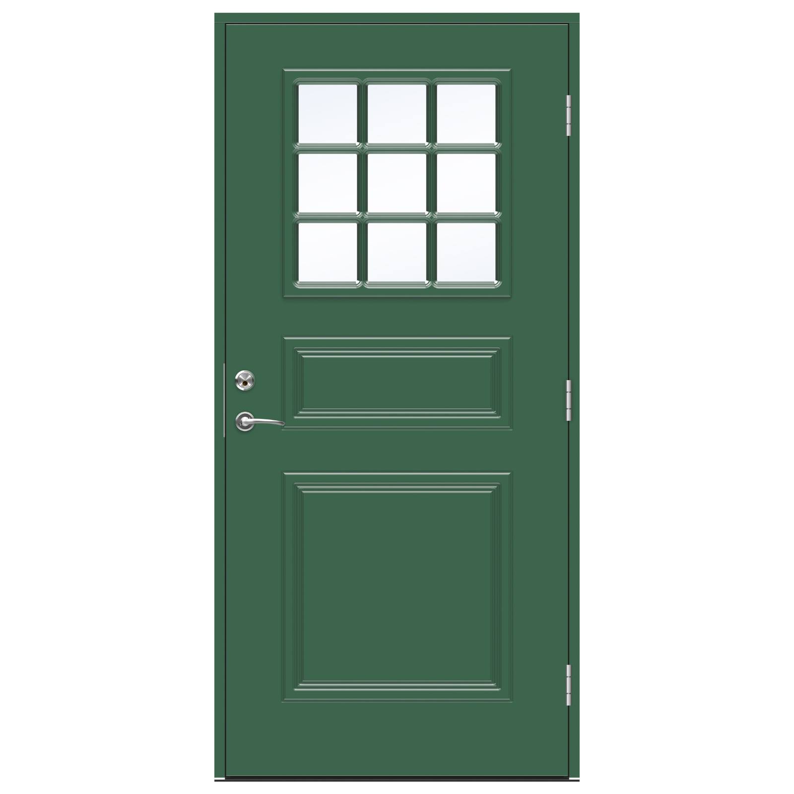 Ytterdør Swedoor Advance-Line Classic Ives BxH: 90x200 cm. Høyre. NCS-S ...