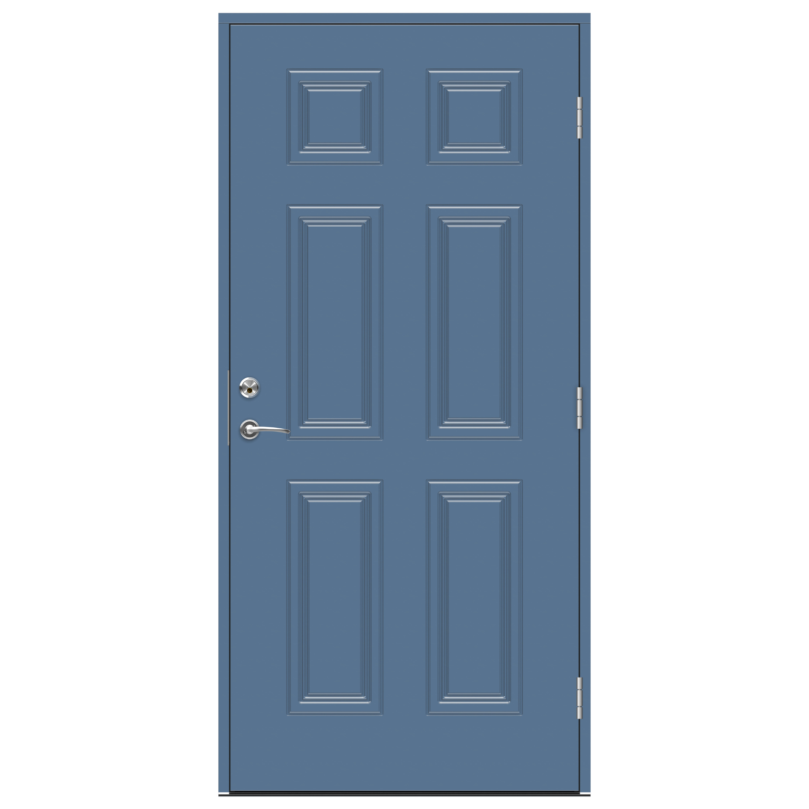 Ytterdør Swedoor Advance-Line Classic Ravel BxH: 100x200 cm. Høyre. NCS ...
