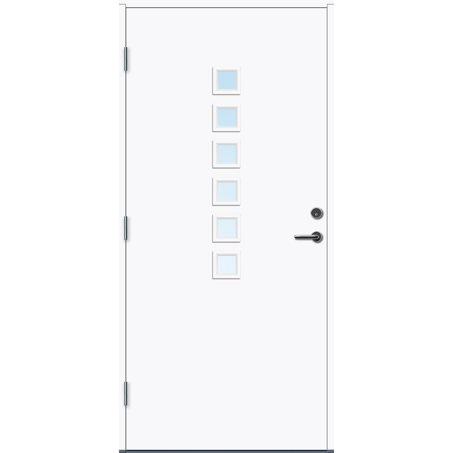 Ytterdør Bygg1 Fornebu Klarglass