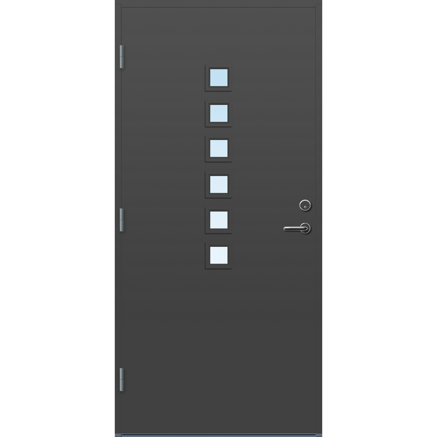 Ytterdør Bygg1 Fornebu Klarglass