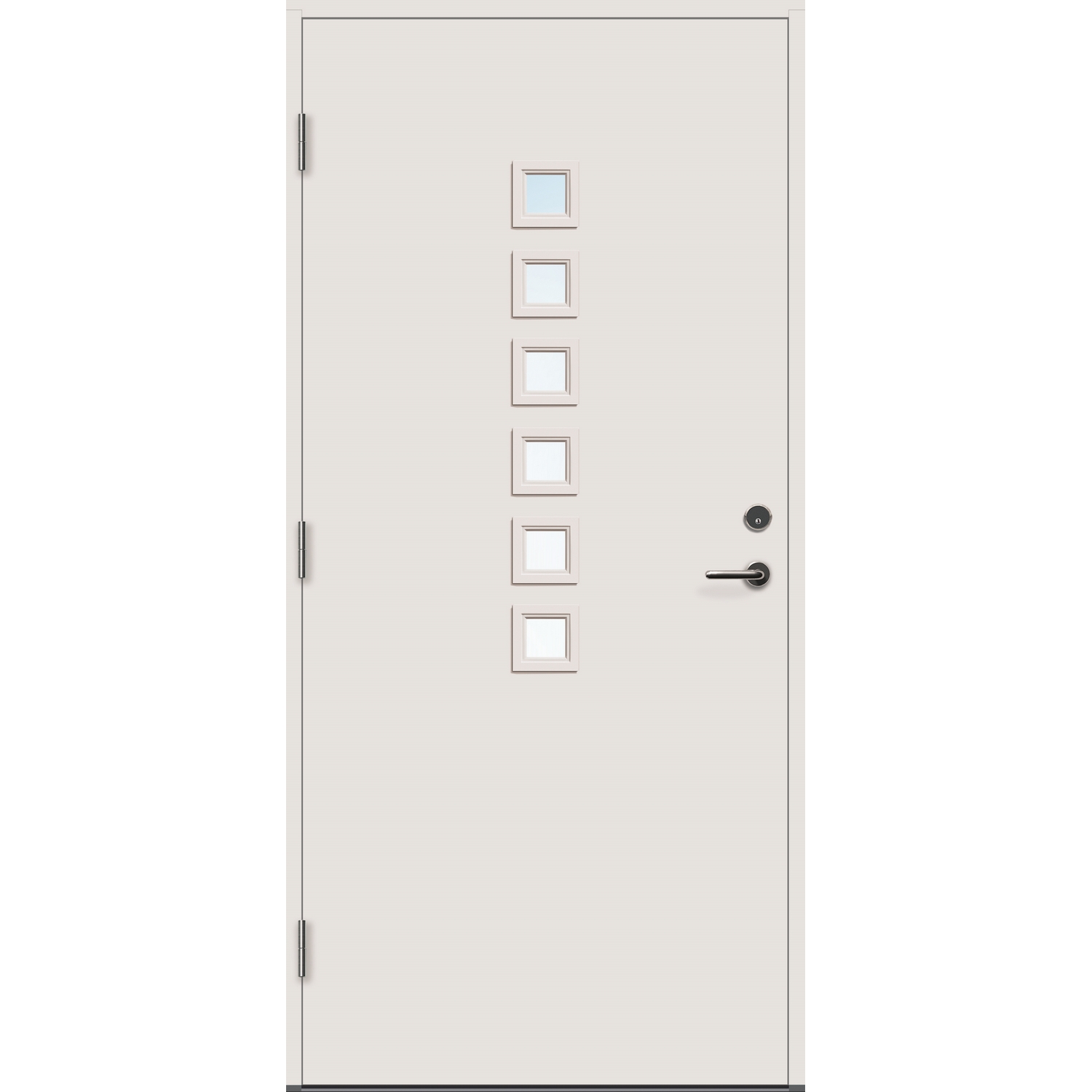 Ytterdør Bygg1 Fornebu Klarglass