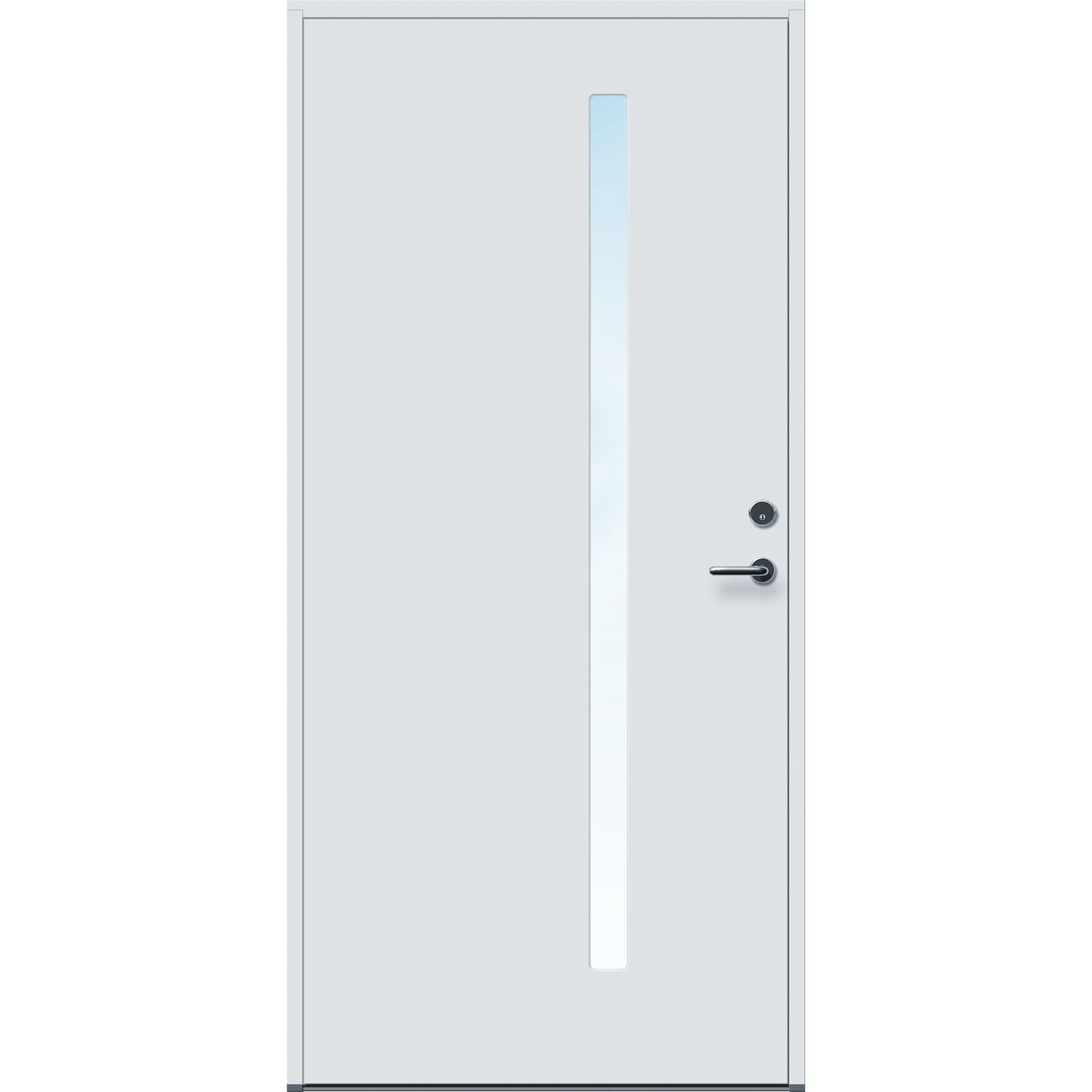 Ytterdør Bygg1 Forus 01 Klarglass