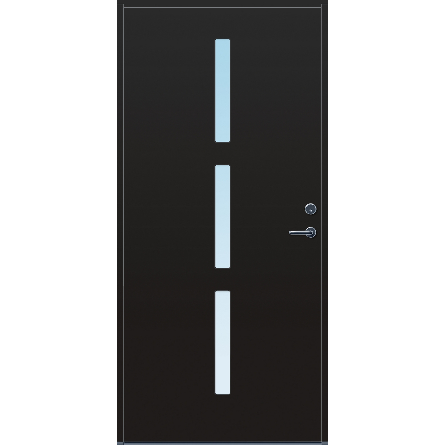 Ytterdør Bygg1 Forus 02 Klarglass