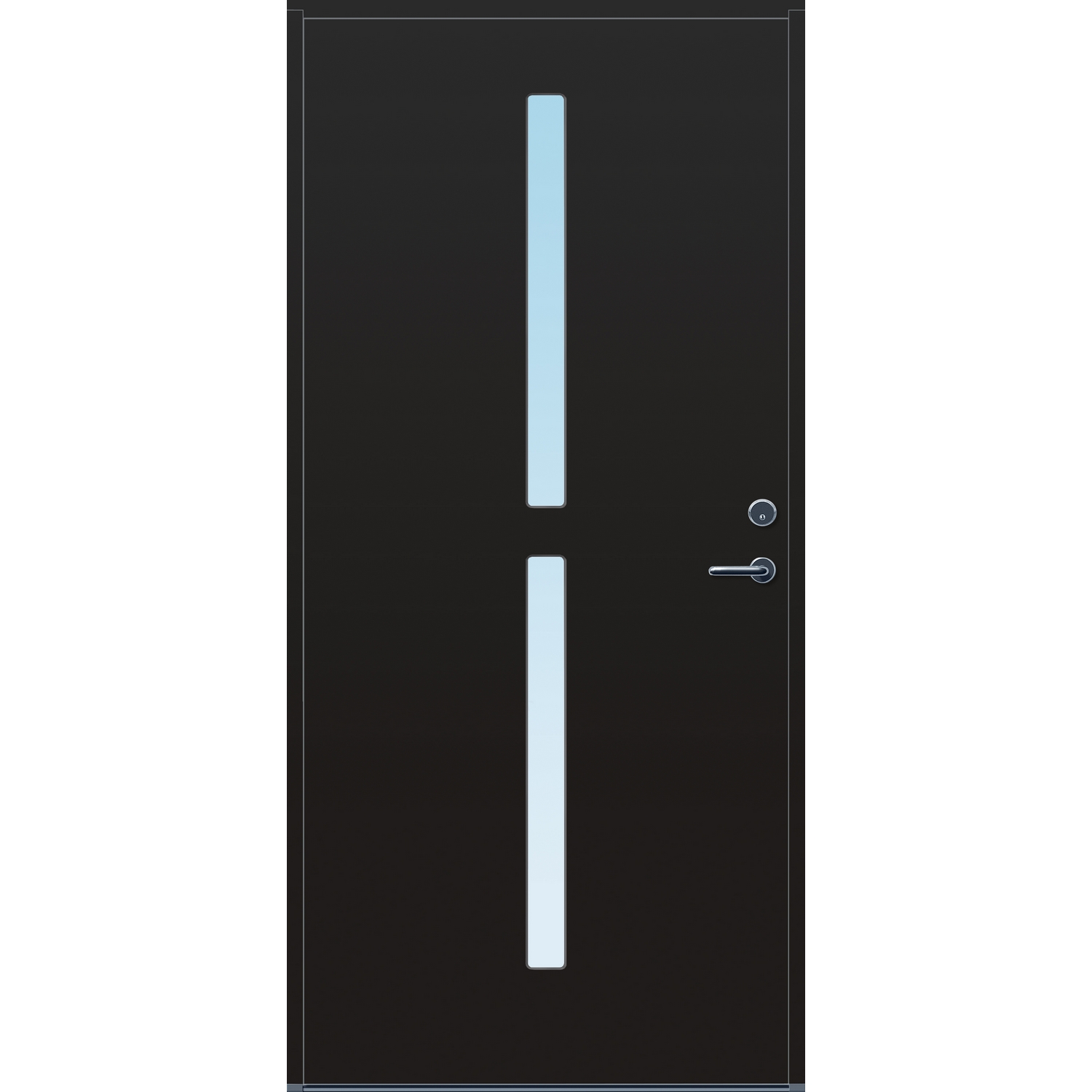 Ytterdør Bygg1 Forus 03 Klarglass