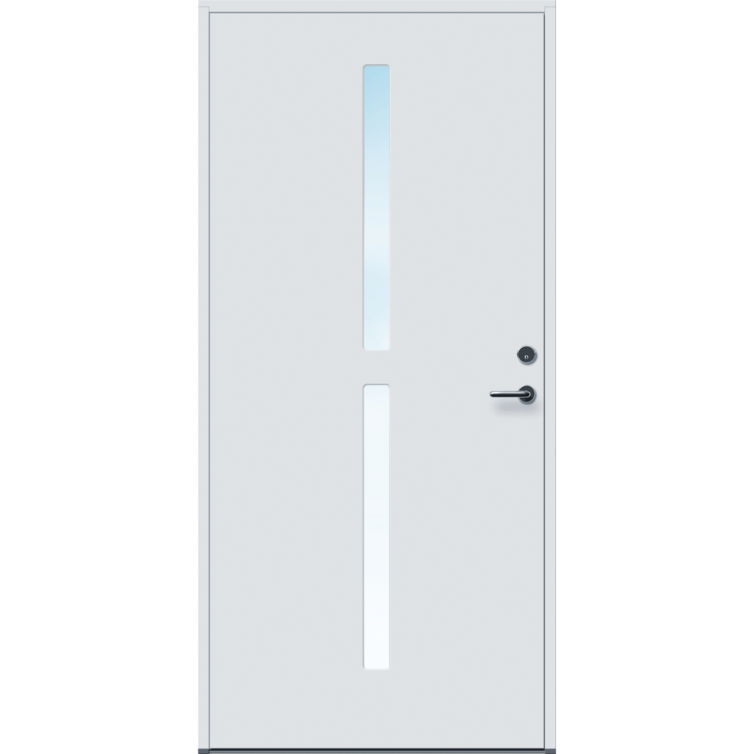 Ytterdør Bygg1 Forus 03 Klarglass