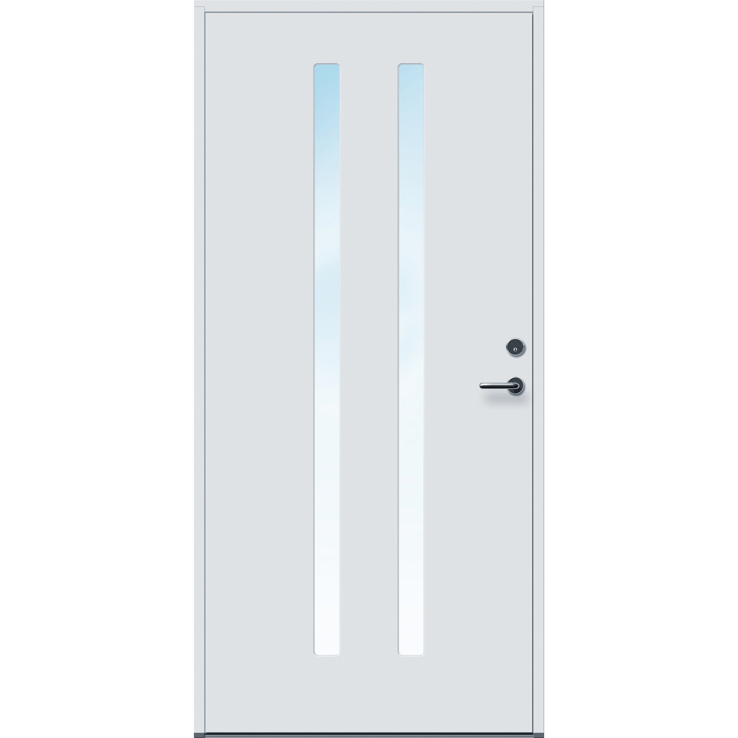 Ytterdør Bygg1 Forus 04 Klarglass