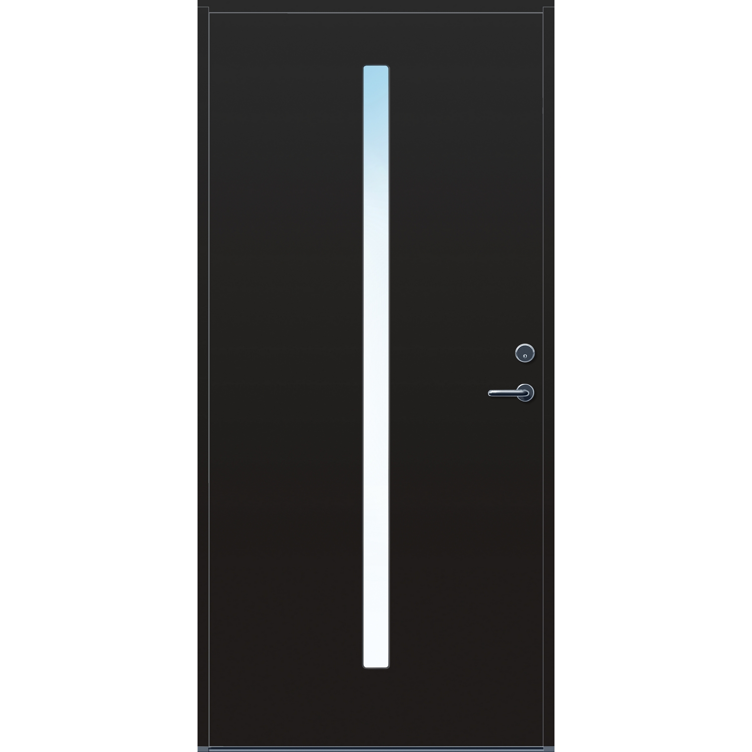 Ytterdør Bygg1 Forus 05 Klarglass