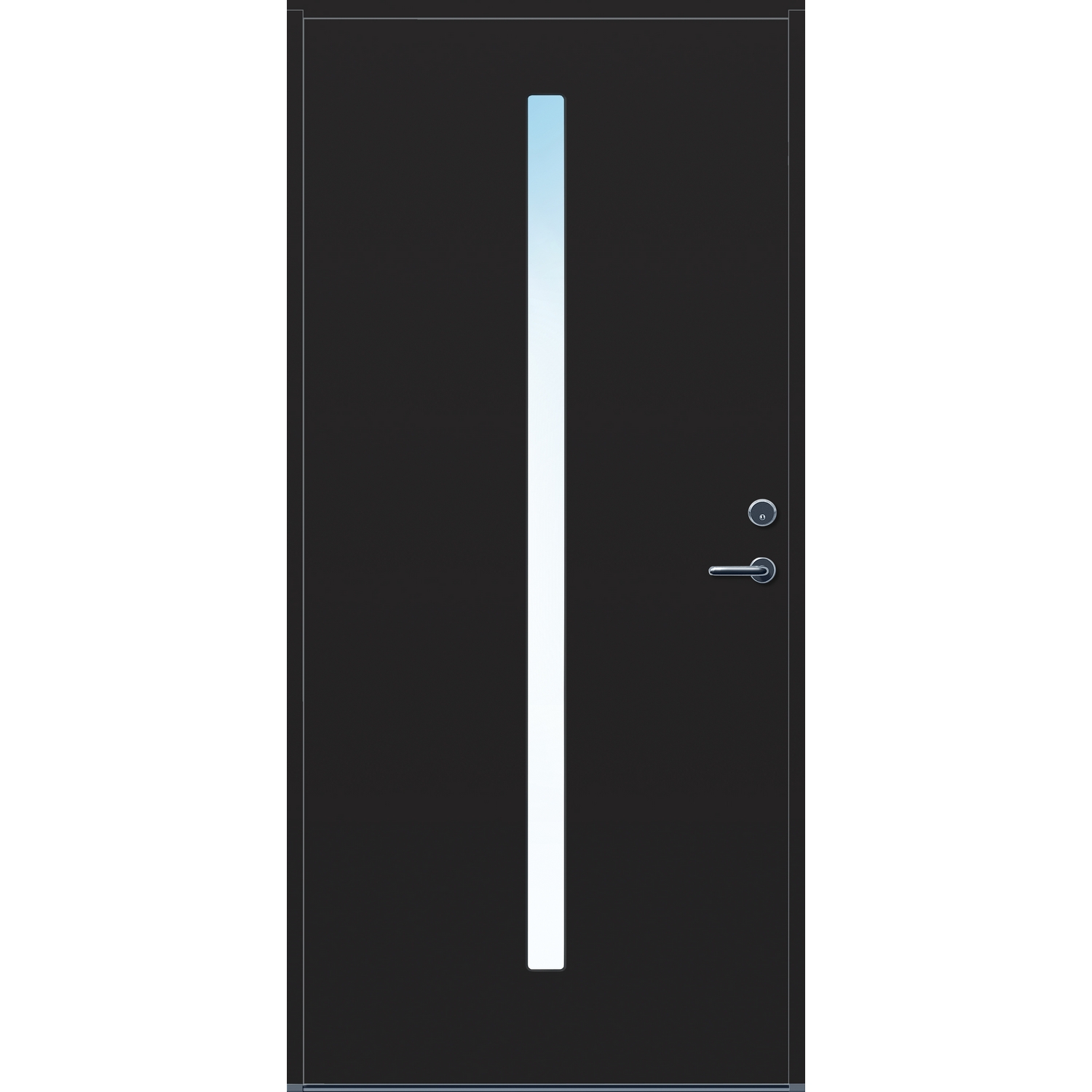 Ytterdør Bygg1 Forus 05 Klarglass