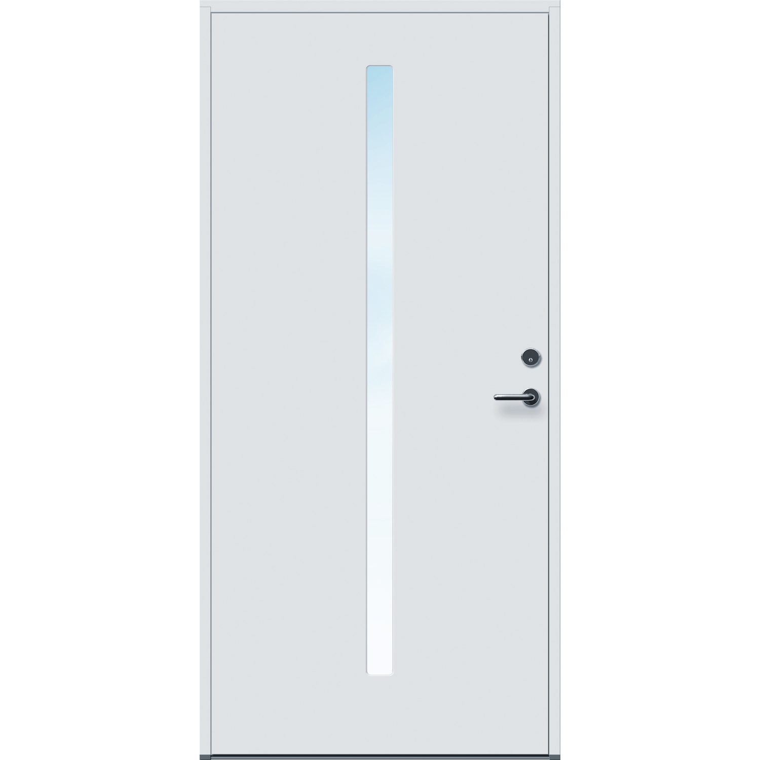 Ytterdør Bygg1 Forus 05 Klarglass