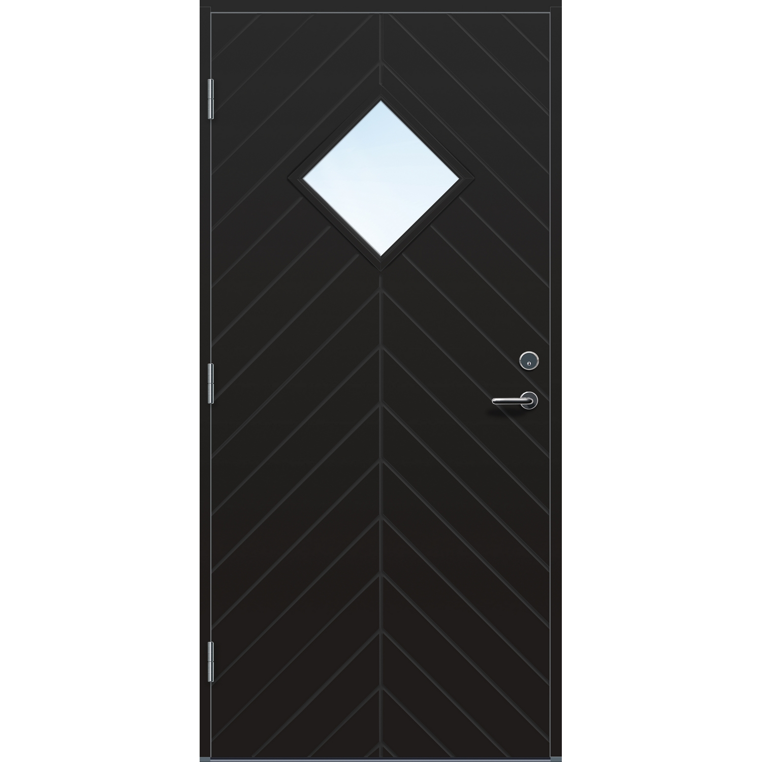 Ytterdør Bygg1 Geilo Klarglass