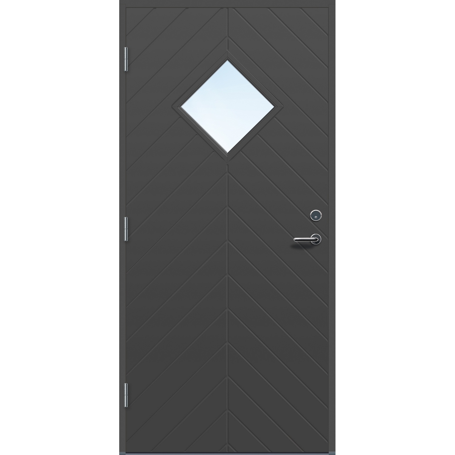 Ytterdør Bygg1 Geilo Klarglass