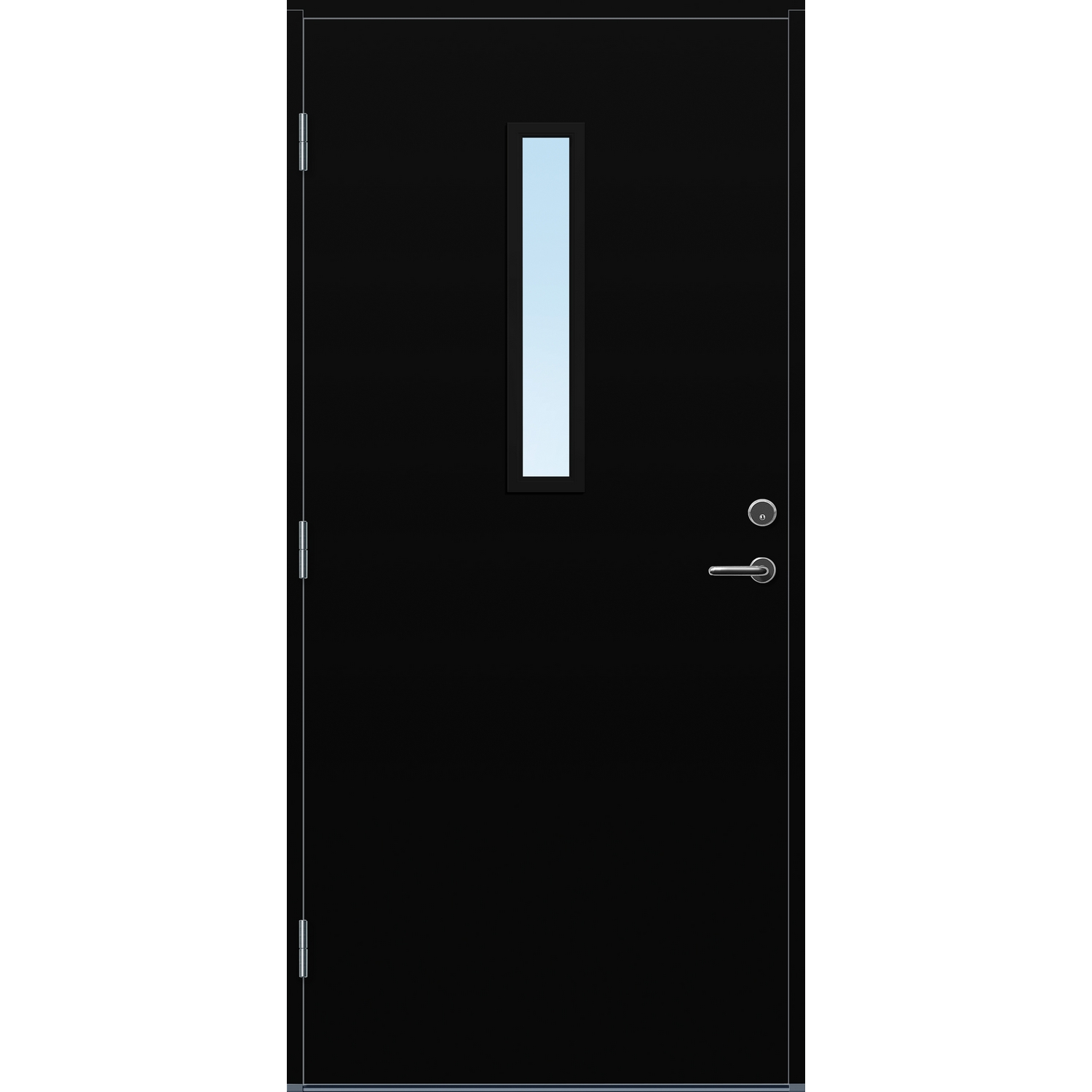 Ytterdør Bygg1 Kjeller Klarglass