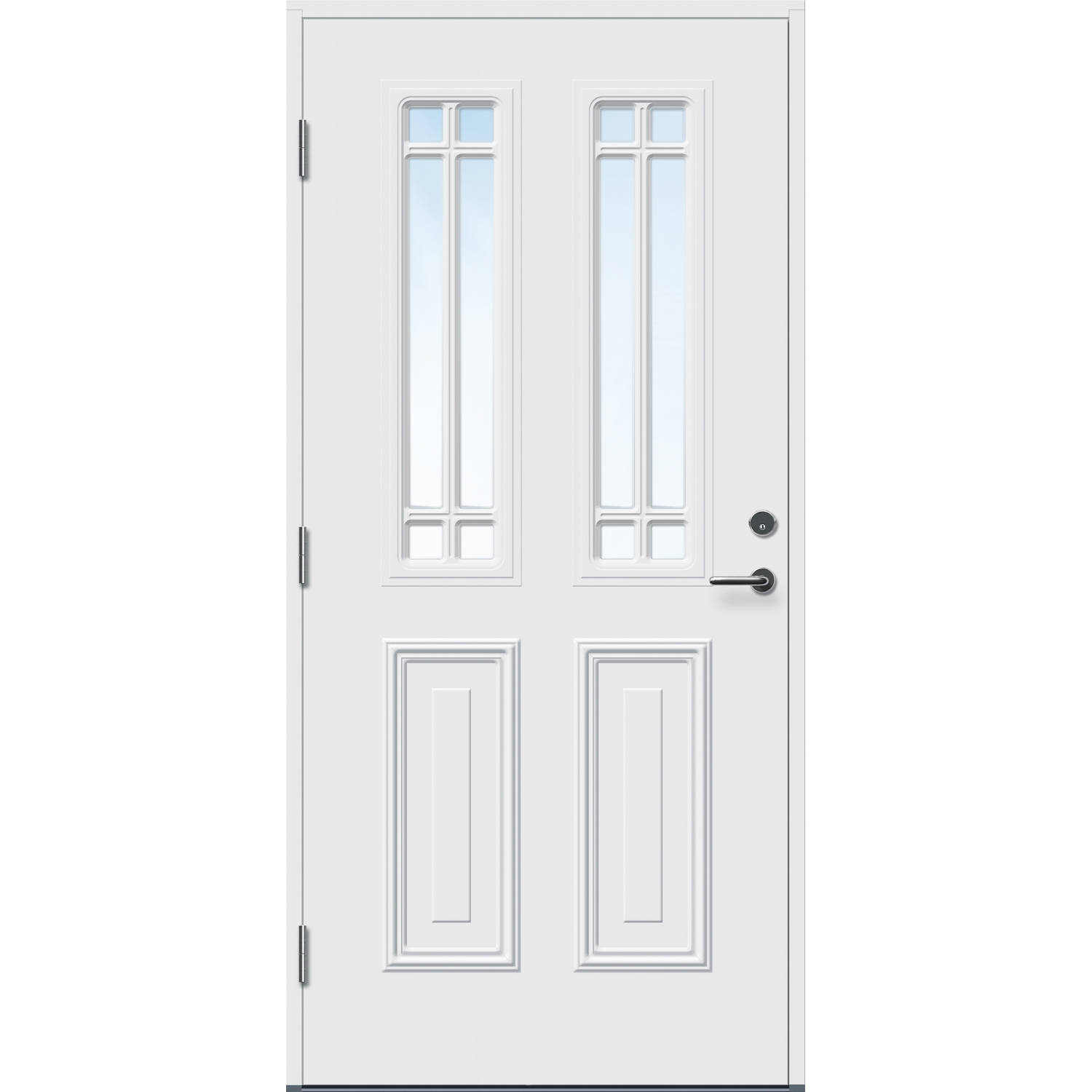 Ytterdør Bygg1 Mandal Klarglass