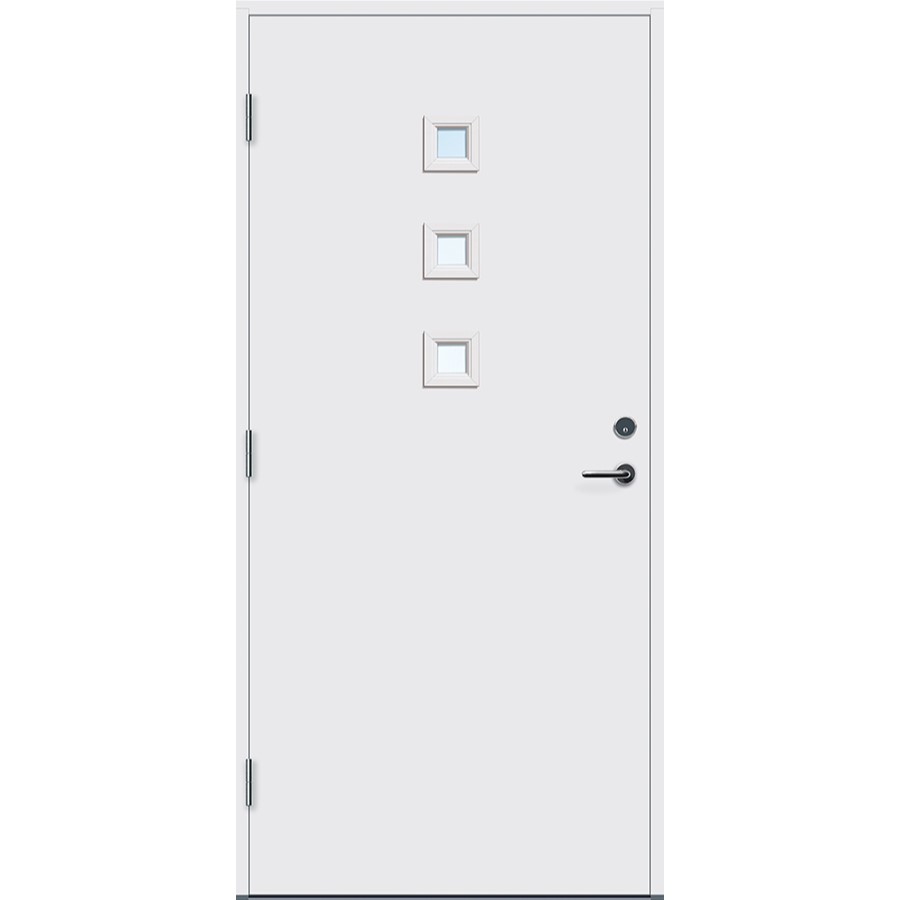 Ytterdør Bygg1 Odda Klarglass