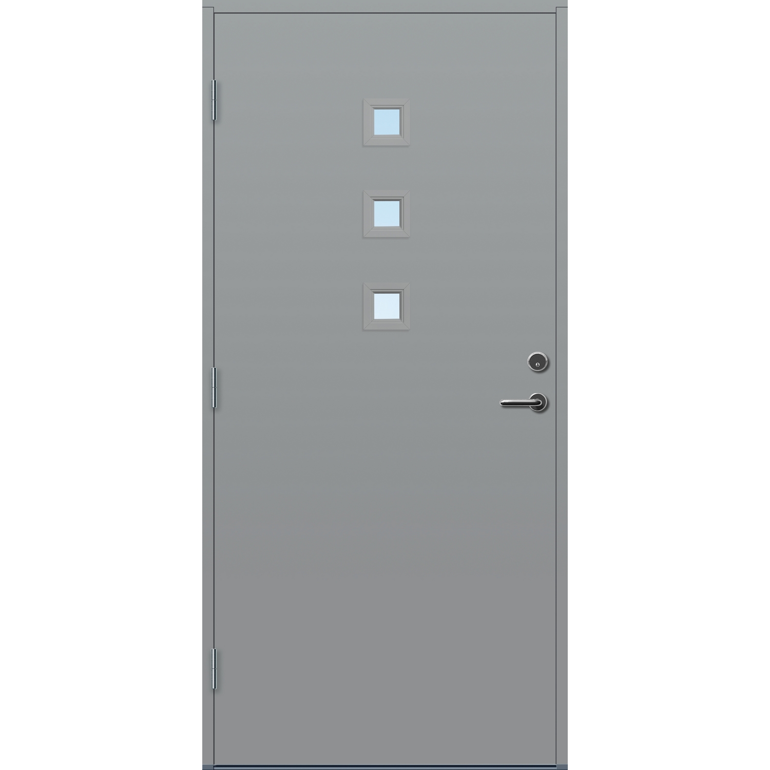 Ytterdør Bygg1 Odda Klarglass