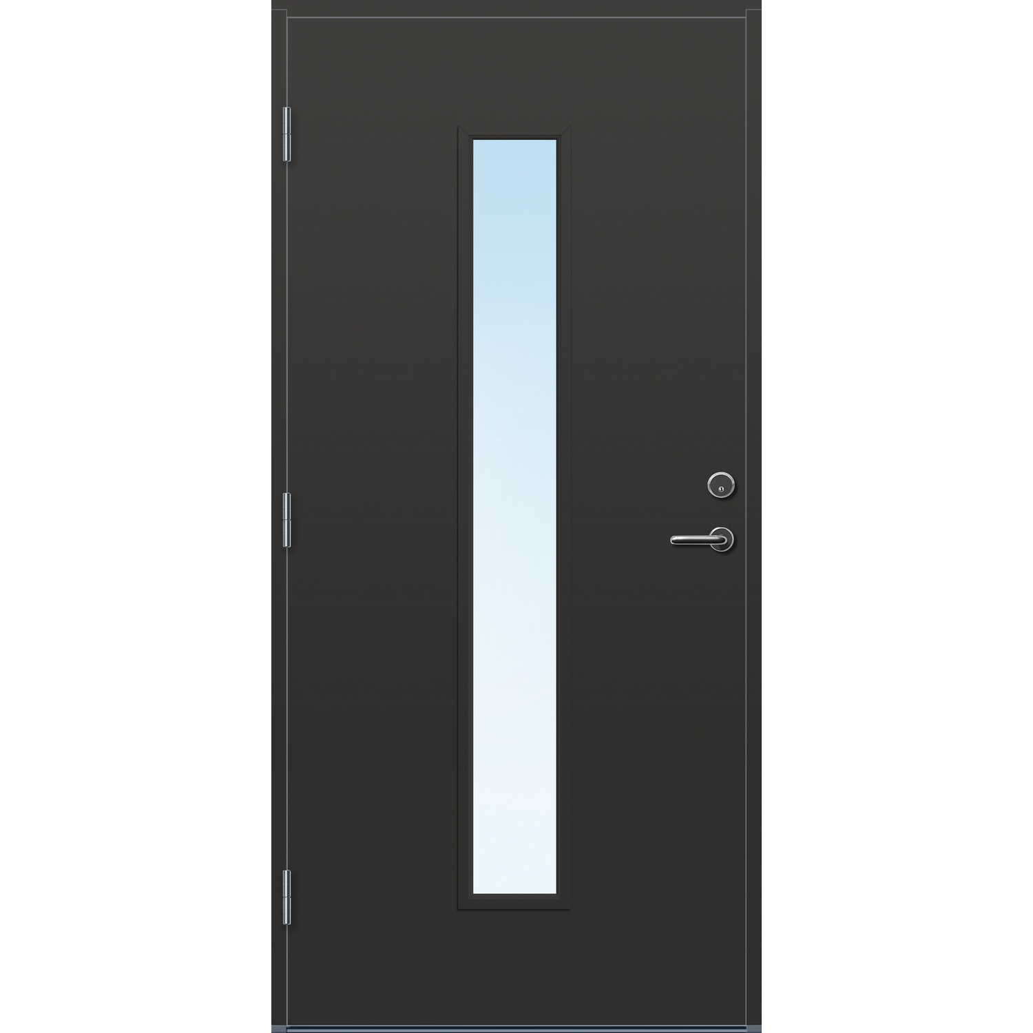 Ytterdør Bygg1 Volda Klarglass