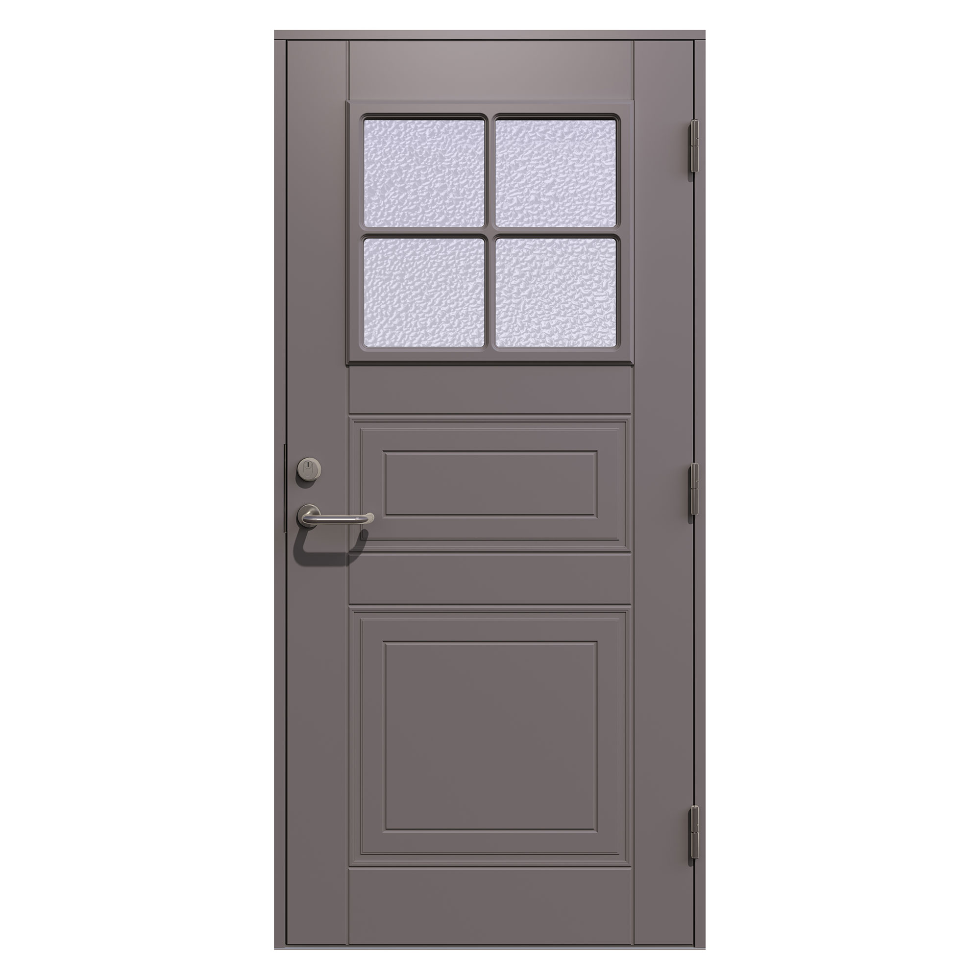 Ytterdør Gilje Sirdal Profil Katedralglass