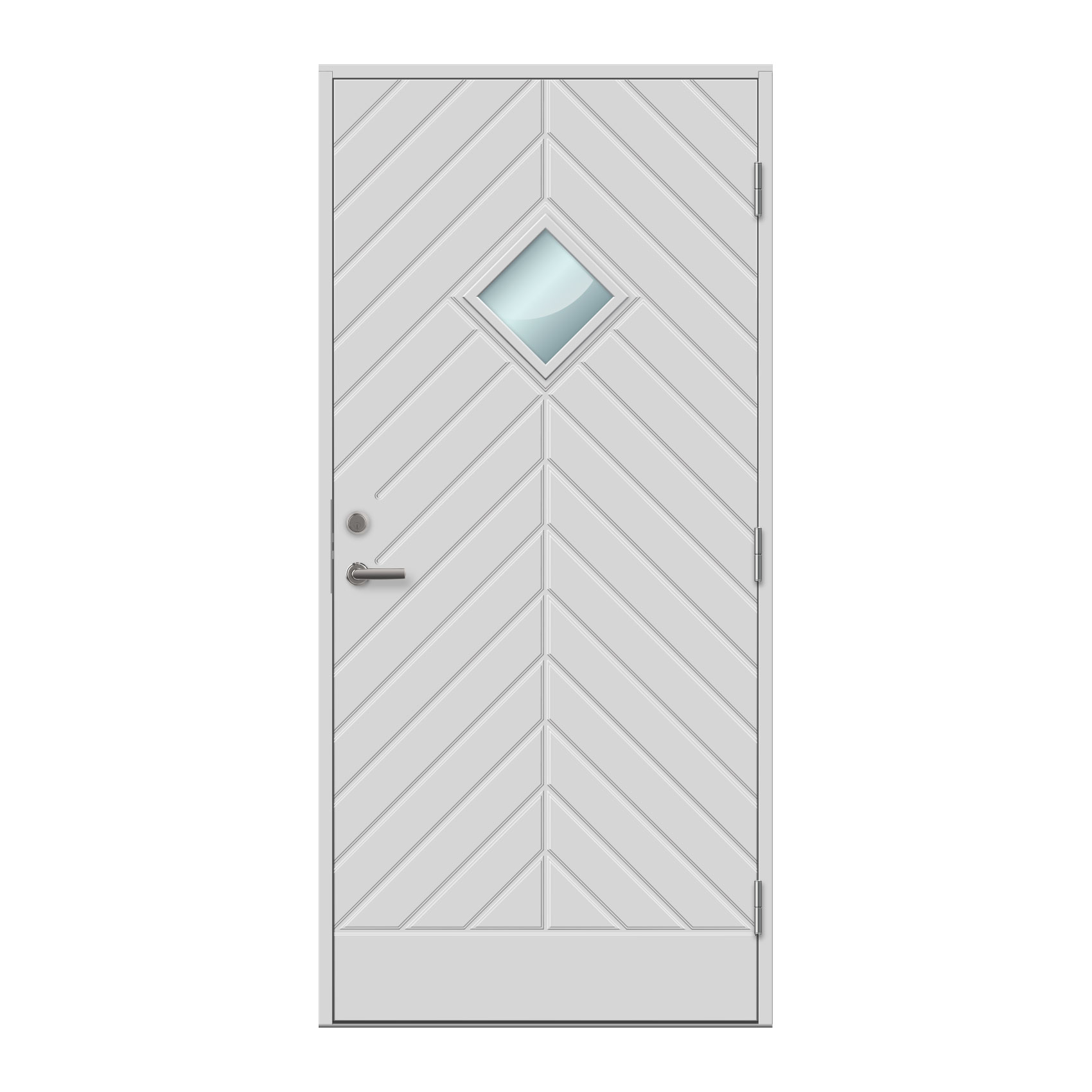 Ytterdør Tundøren Tun 117 Klarglass