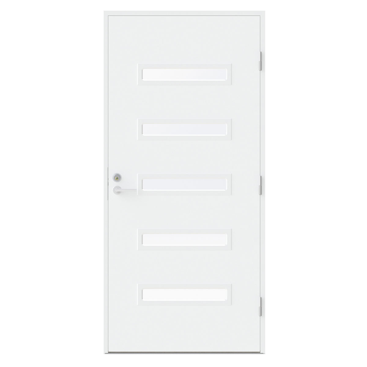 Ytterdør Diplomat Angelica Klart Glass