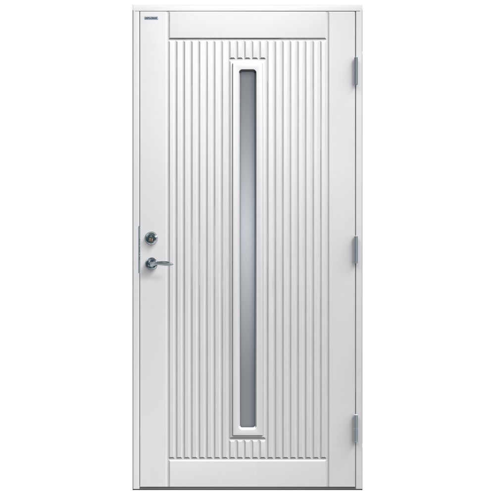Ytterdør Diplomat Athena Klart Glass