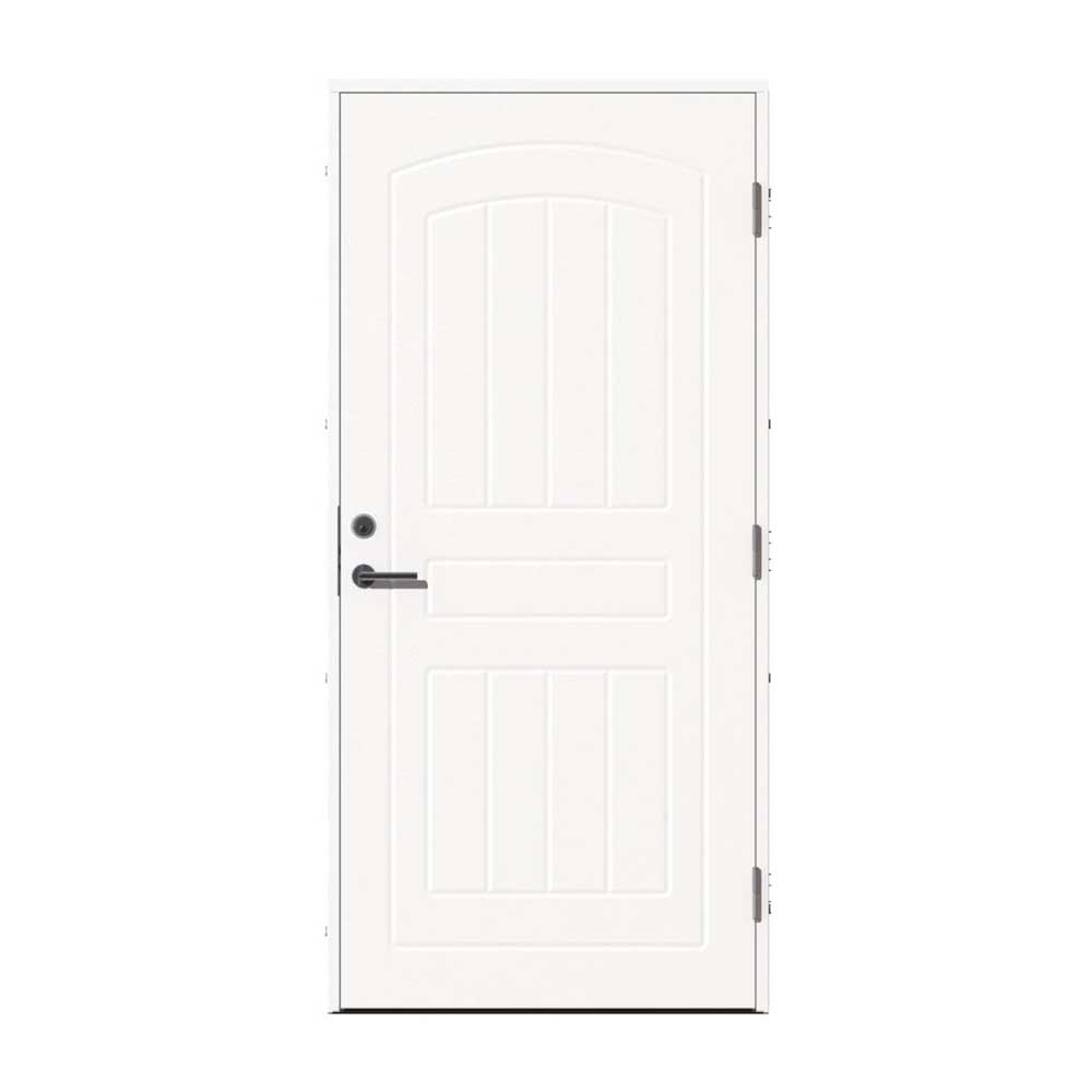 Ytterdörr Diplomat Basic Rustik BxH: 100x200 cm, Vänster - Installation/montering finns att köpa till