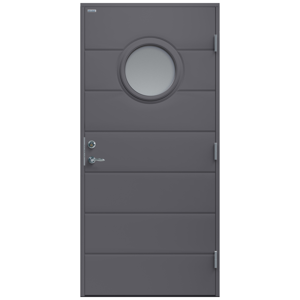 Ytterdør Diplomat Bella Klart Glass