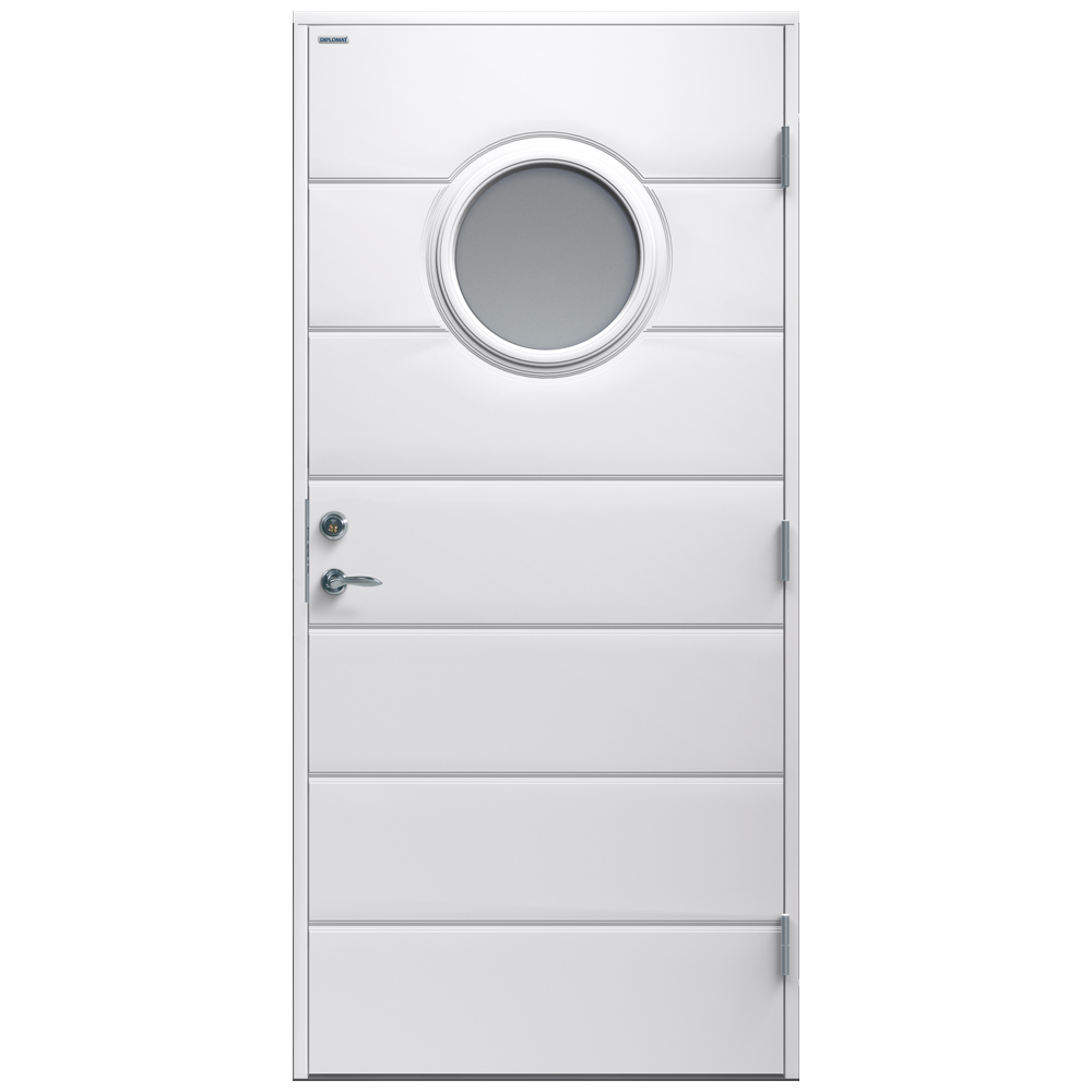 Ytterdør Diplomat Bella Klart Glass