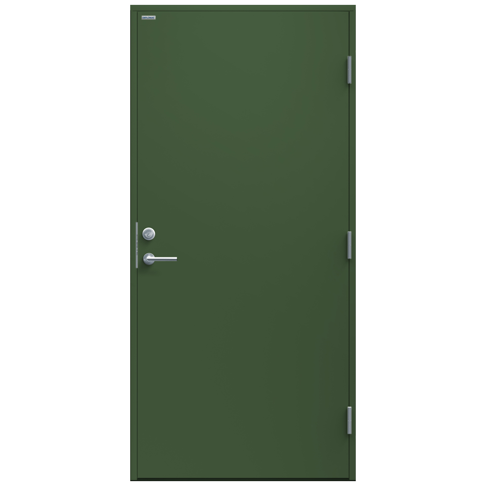 Ytterdør Diplomat Rose Tett